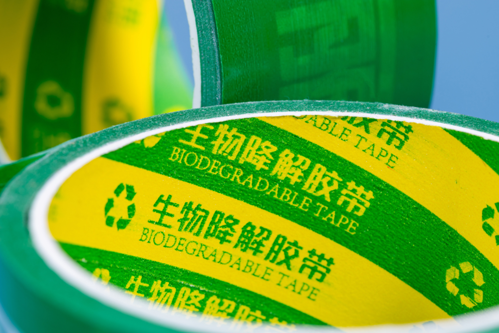 Green biodegradable tape